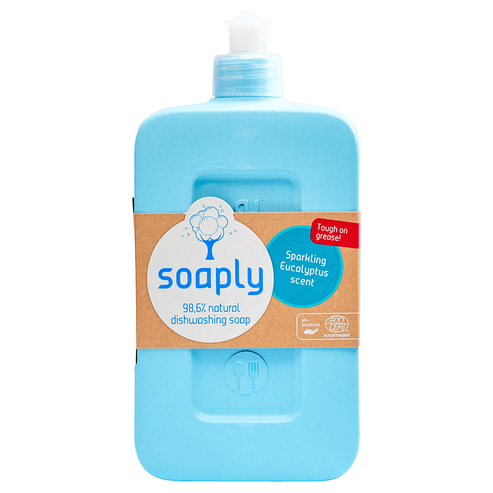 Dishwashing soap Sparkling Eucalyptus scent - Soaply